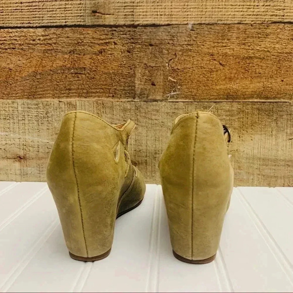 Jefferey Campbell Regina Peep Toe Wedges - Picture 3 of 8